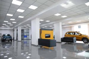 Renault Car Showroom In Malakpet Hyderabad.