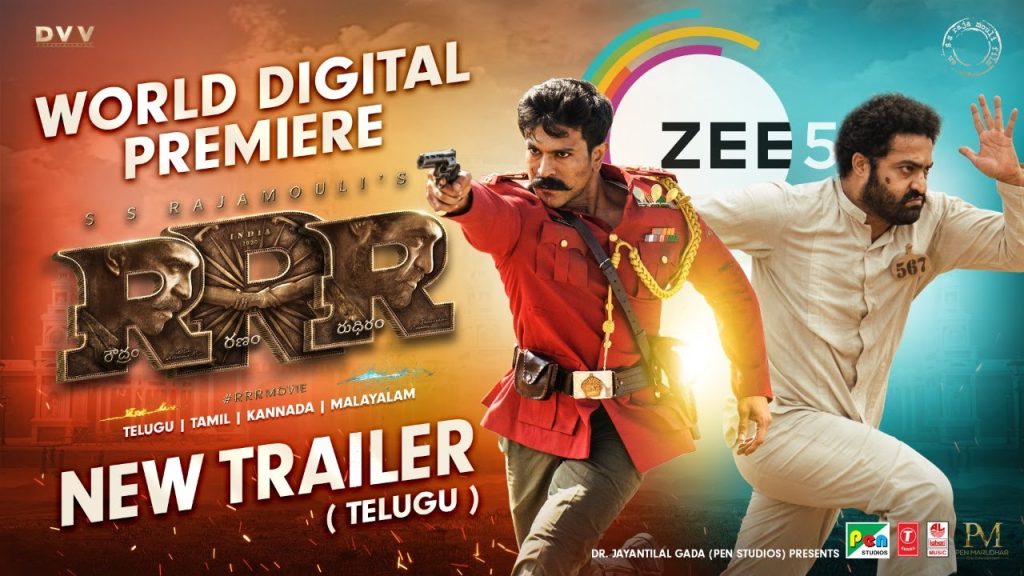 Watch RRR Full HD Movie Online on ZEE5 | RRR Movie OTT