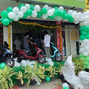 Kinetic Green Electric Scooter Showroom in Nagole Hyderabad