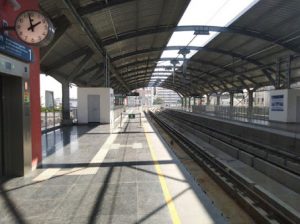 Hitech city metro Station Hyderabad