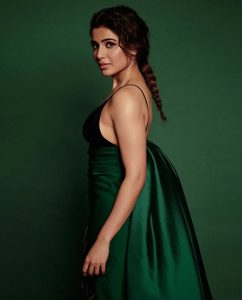 Samantha Ruth Prabhu In Green Dress