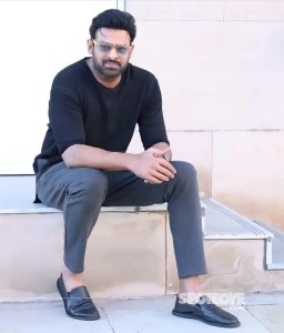 Prabhas In Black T shirt